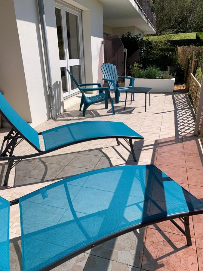 Trouville, Appartement Renove Avec Grande Terrasse Au Calme Luaran gambar